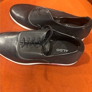 ALDO Black and White Men's Oxfords
